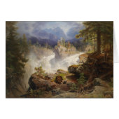 Beer Familie door Georg Saal 1859  Kunst (Voorkant Horizontaal)