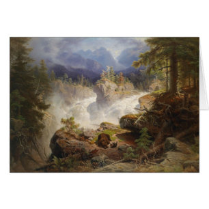 Beer Familie door Georg Saal 1859 Kunst