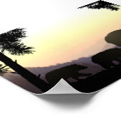 Beer familie Grizzly Poster (Hoek)