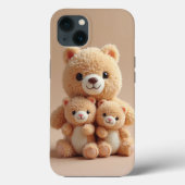 Beer Familie iPhone Case (Achterkant)