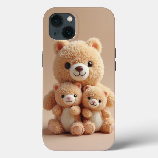 Beer Familie iPhone Case (Achterkant)