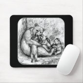 Beer Familie Muismat (Met muis)
