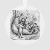 Beer Familie Ornament (achterkant)