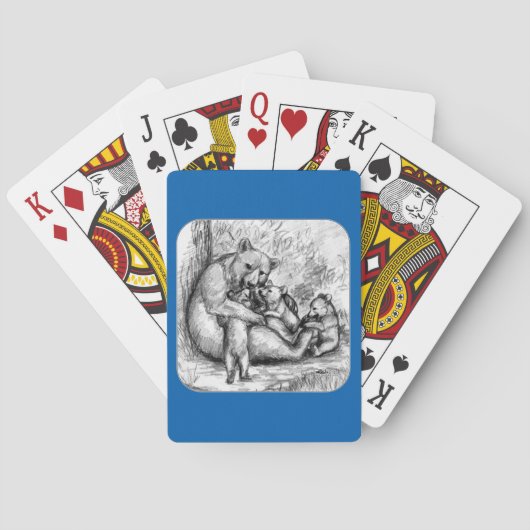 Beer Familie Pokerkaarten (Achterkant)