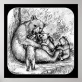 Beer Familie Poster (Voorkant)