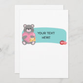 BEER  FEESTDAGENKAART (Voorkant / Achterkant)