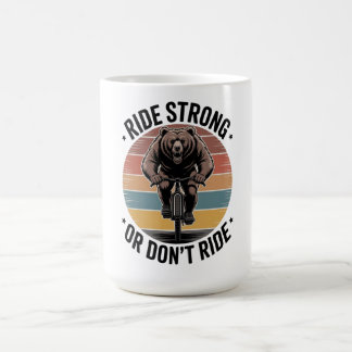 Beer Fiets Vintage Zonsondergang Fietser Design Koffiemok