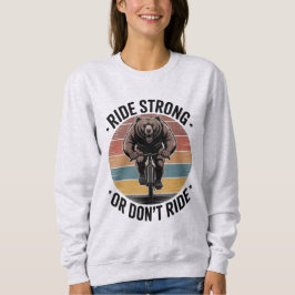 Beer Fiets Vintage Zonsondergang Fietser Design Trui