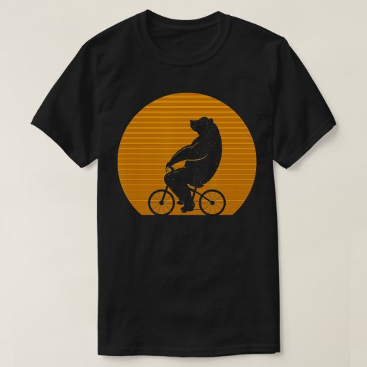 Beer fietsenfiets t-shirt (Design voorkant)