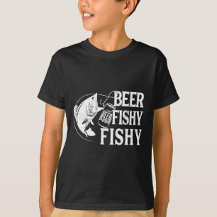 Beer Fishy Funny Vist T-shirt