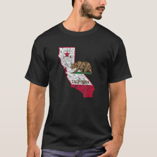 Beer Flag Distressed State Map Nederland T-shirt