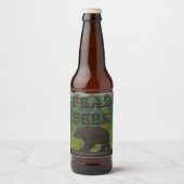 Beer  flesetiket bier etiket (Voorkant)
