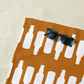 Beer flespatroon strandlaken (In situ)