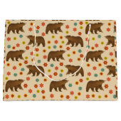 Beer Floral Pattern Groot Cadeauzakje (Voorkant)