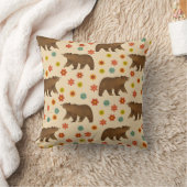 Beer Floral Pattern Kussen (Deken)