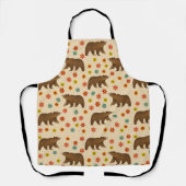 Beer Floral Pattern Schort (Voorkant)