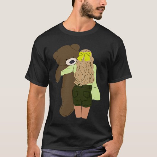 beer fluffy chubby t-shirt (Voorkant)