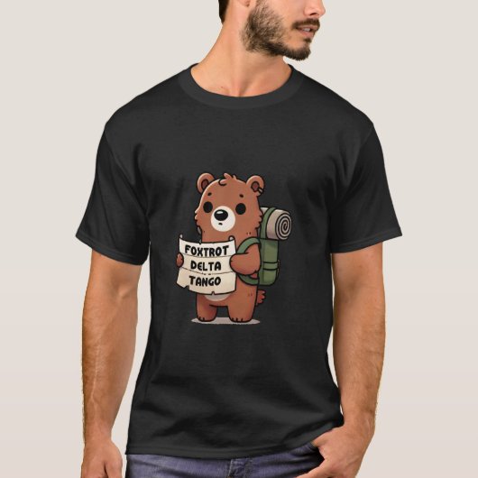 Beer Foxtrots Deltas Tangos T-shirt (Voorkant)
