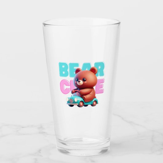 Beer Fun Glass Cup Glas (Voorkant)