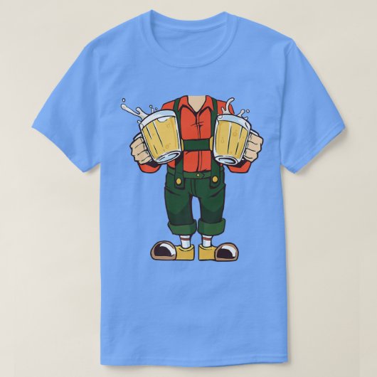 Beer Fun Man Outfit T-shirt (Design voorkant)