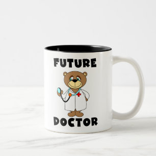 Beer Future Doctor Tweekleurige Koffiemok