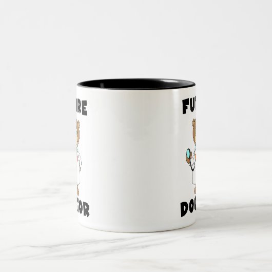 Beer Future Doctor Tweekleurige Koffiemok (Center)