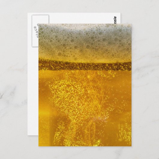 Beer Galaxy a Celestial Quenching Foam Briefkaart (Voorkant / Achterkant)