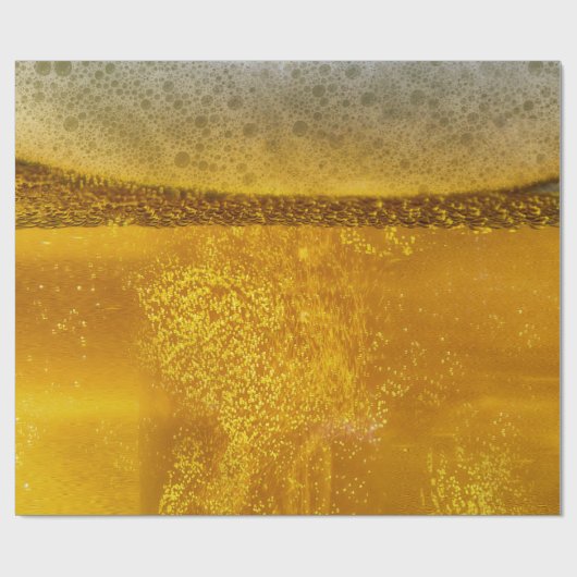 Beer Galaxy a Celestial Quenching Foam Cadeaupapier (Vlak)