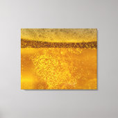 Beer Galaxy a Celestial Quenching Foam Canvas Afdruk (Voorkant)