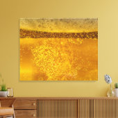 Beer Galaxy a Celestial Quenching Foam Canvas Afdruk (Insitu (Woonkamer))