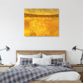 Beer Galaxy a Celestial Quenching Foam Canvas Afdruk (Insitu (Slaapkamer))
