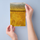 Beer Galaxy a Celestial Quenching Foam Flyer (Hand)