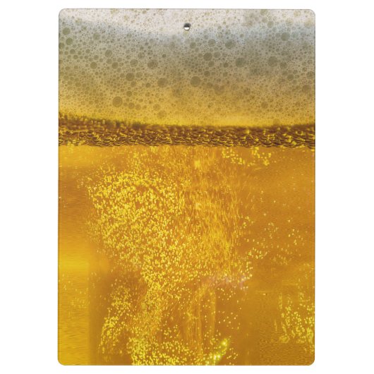 Beer Galaxy a Celestial Quenching Foam Klembord (Achterkant)