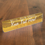 Beer Galaxy a Celestial Quenching Foam Naambordje (Zijkant)