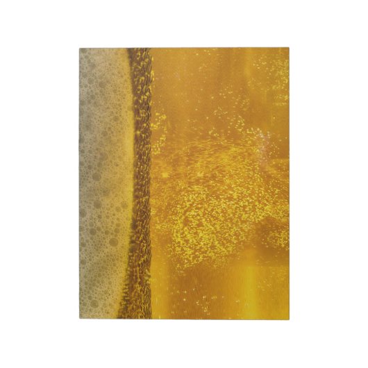 Beer Galaxy a Celestial Quenching Foam Notitieblok (Linkerzijde)