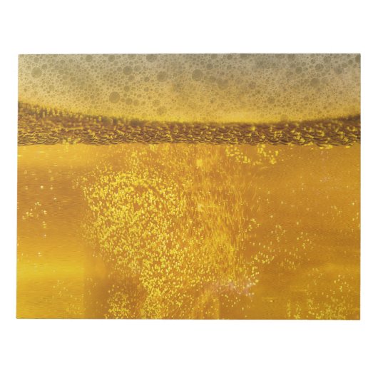 Beer Galaxy a Celestial Quenching Foam Notitieblok (Voorkant)