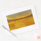 Beer Galaxy a Celestial Quenching Foam Rechthoekige Sticker (Envelop)