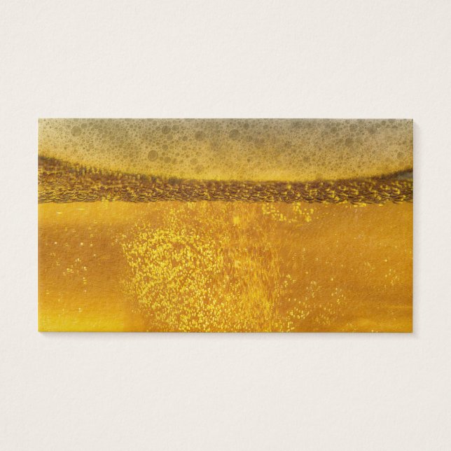 Beer Galaxy a Celestial Quenching Foam Visitekaartje (Voorkant)