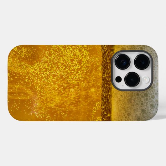 Beer Galaxy a Golden Celestial Quenching Case-Mate iPhone Case (Achterkant (horizontaal))