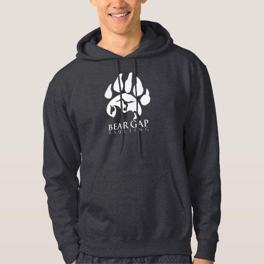 Beer Gap Wit-teksthanger Hoodie (Voorkant)