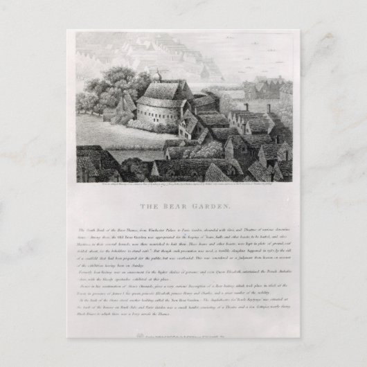 Beer Garden, 1647 Briefkaart (Voorkant)