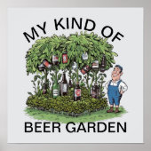 Beer Garden Poster (Voorkant)