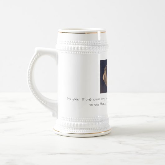 Beer Garden stein Bierpul (Links)