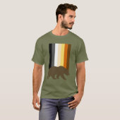 Beer Gay Beer Pride Flag T-shirt (Voorkant volledig)