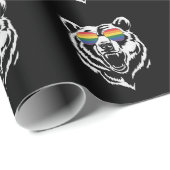 Beer Gay LGBTQ Rainbow Zonnebril Pride Flag Cadeaupapier (Rol Hoek)