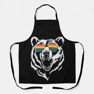 Beer Gay LGBTQ Regenboog Zonneschermen Pride Vlag Schort