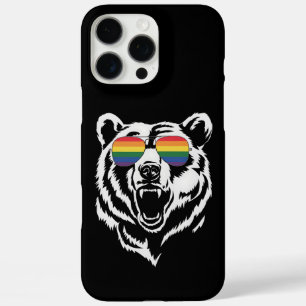 Beer Gay LGBTQ Regenboogbril Pride Vlag iPhone 16 Pro Max Hoesje