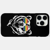 Beer Gay LGBTQ Regenboogbril Pride Vlag Case-Mate iPhone Case (Achterkant (horizontaal))