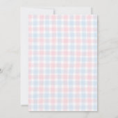 Beer Geder Reveal Boy of Girl Balloon Schattige Kaart (Achterkant)