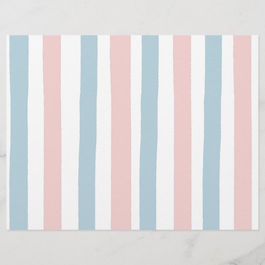 Beer Gender onthullen Roze Blauwe Chip Bag Wrapper Flyer (Achterkant)